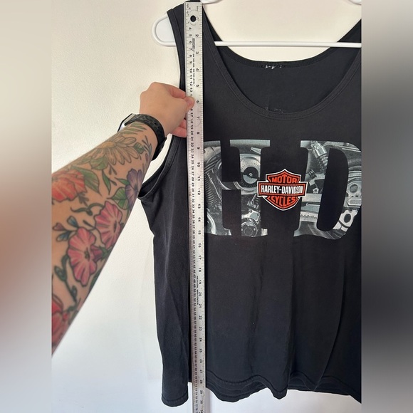 Black Harley Davidson Mexico Tank Top - Picture 2 of 6